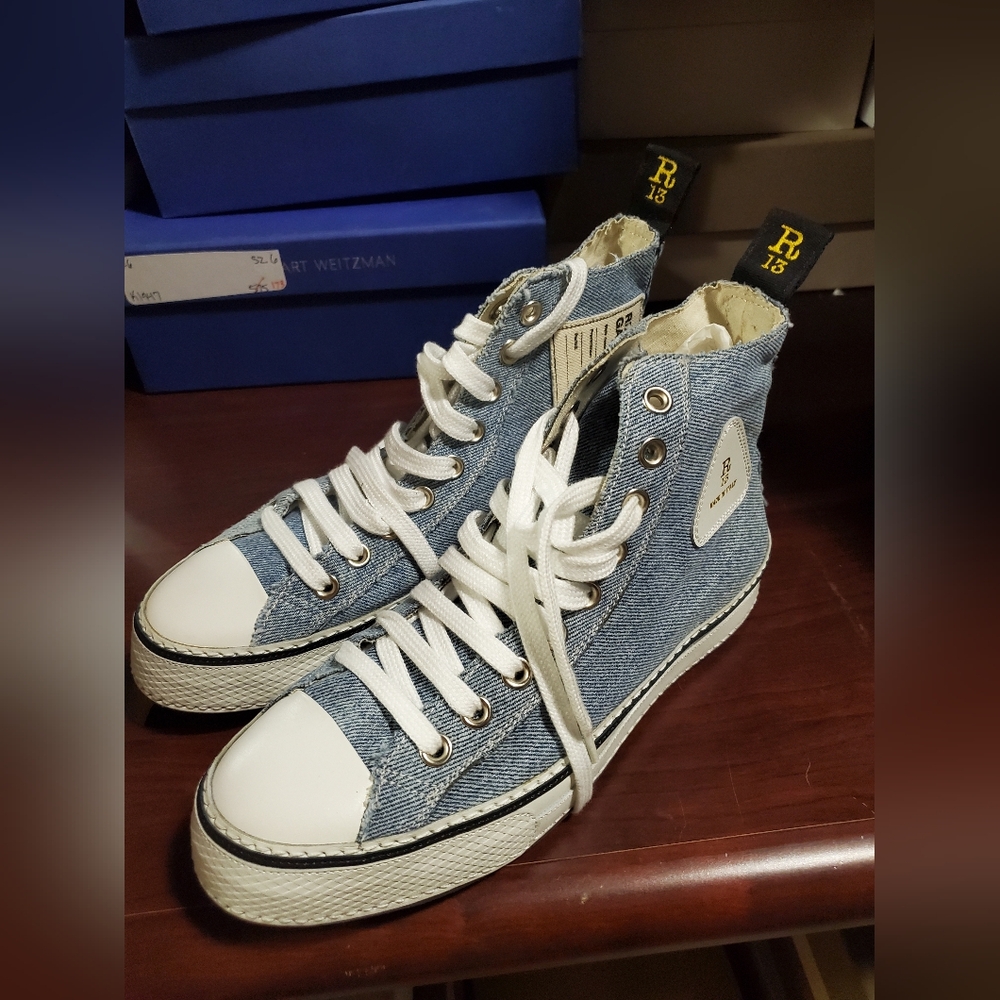 Sz 38 NIB $1135 R13 high tops